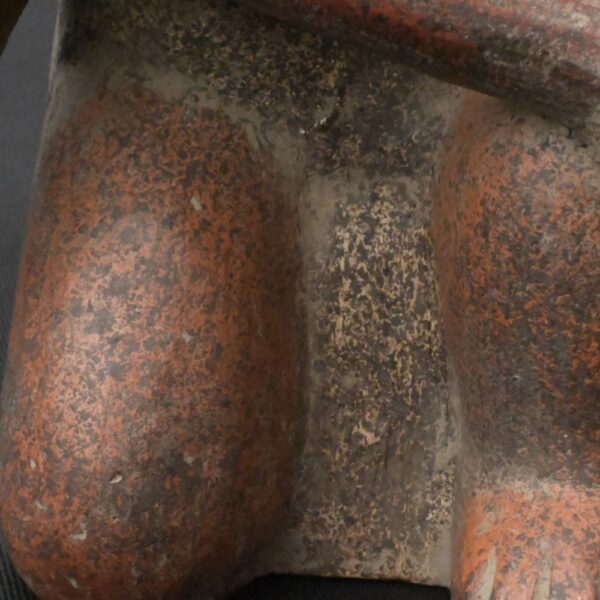 Authentic Pre-Columbian Moche Warrior Ceramic Figurine - Image 14