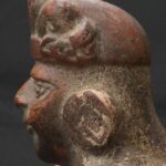 Authentic Pre-Columbian Moche Warrior Ceramic Figurine - Imagen 15