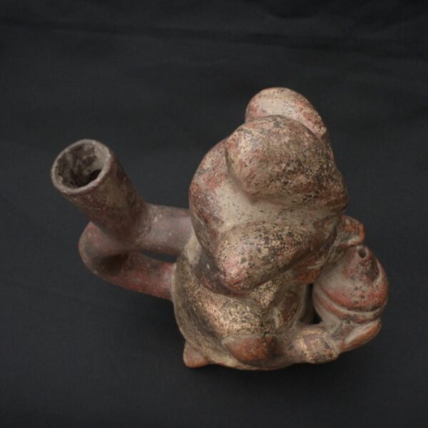 Pre-Columbian Moche Warrior Priest Ceramic Artifact - Image 10