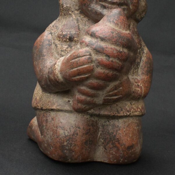 Pre-Columbian Moche Warrior Priest Ceramic Artifact - Image 13