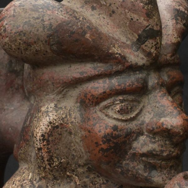 Pre-Columbian Moche Warrior Priest Ceramic Artifact - Image 14