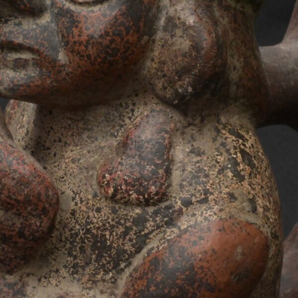 Pre-Columbian Moche Warrior Priest Ceramic Artifact - Image 15