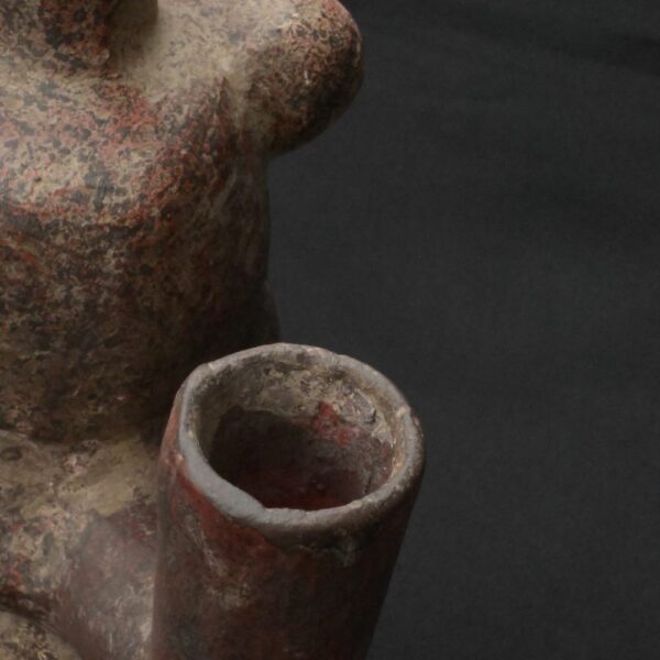 Pre-Columbian Moche Warrior Priest Ceramic Artifact - Image 17