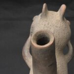 Pre-Columbian Lambayeque Rodent Ceramic Whistle Artifact - Imagen 14