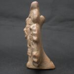 Moche Pre-Columbian Ceramic Whistle with Warrior Design - Imagen 3
