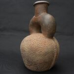 Pre-Columbian Chavin Ritual Ceramic Bottle - Imagen 6