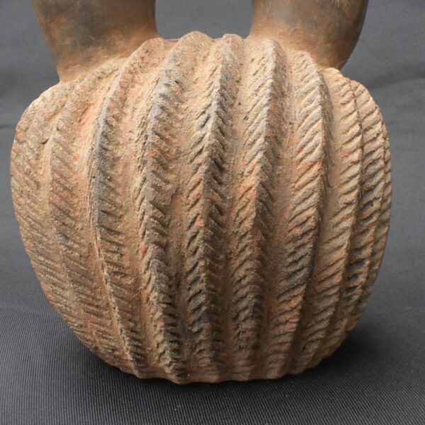 Pre-Columbian Chavin Ritual Ceramic Bottle - Image 12