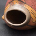 Pre-Columbian Nasca Fish Ceremonial Bottle Artifact - Imagen 16