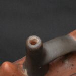 Pre-Columbian Nasca Fish Ceremonial Bottle Artifact - Imagen 19