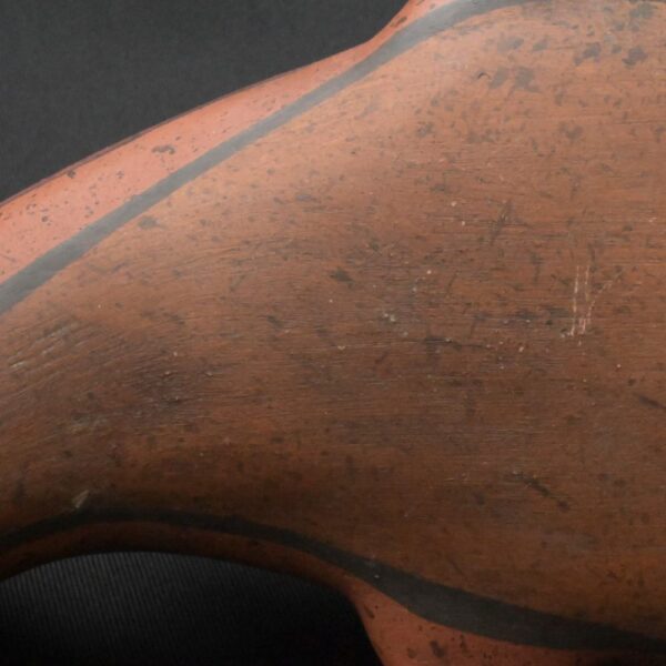 Pre-Columbian Nasca Fish Ceremonial Bottle Artifact - Image 20