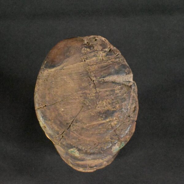 Pre-Columbian Inca Wooden Totem with Bone and Turquoise Inlays - Image 7