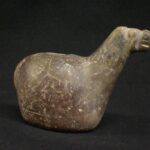 Pre-Columbian Inca Stone Conopa Llama Figurine - Imagen 3