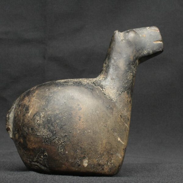 Pre-Columbian Inca Stone Conopa Llama Figurine - Image 2
