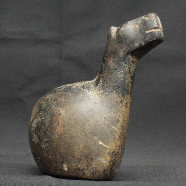 Pre-Columbian Inca Stone Conopa Llama Figurine - Image 3