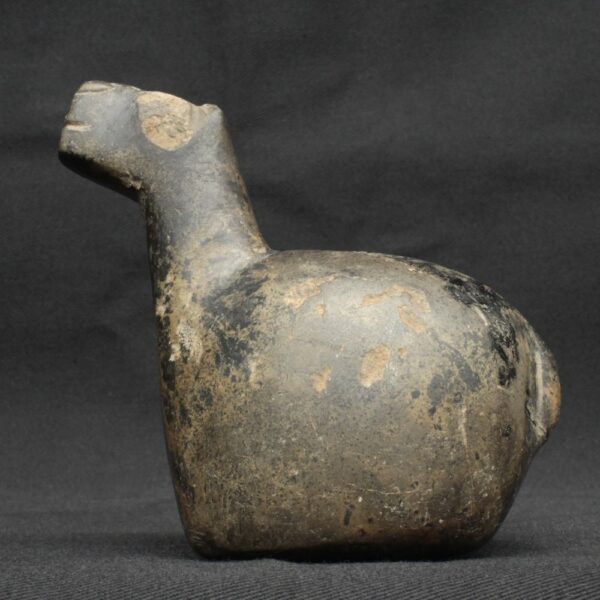 Pre-Columbian Inca Stone Conopa Llama Figurine - Image 6