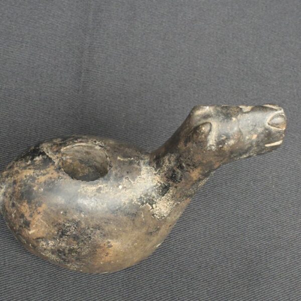 Pre-Columbian Inca Stone Conopa Llama Figurine - Image 9