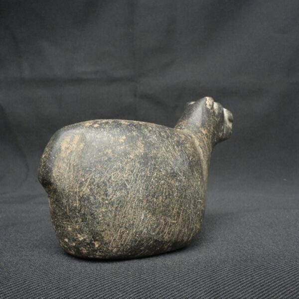 Pre-Columbian Inca Stone Conopa Llama Figurine - Image 5