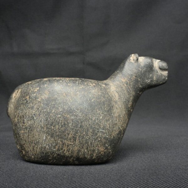 Pre-Columbian Inca Stone Conopa Llama Figurine - Image 6