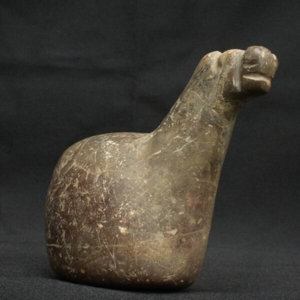 Pre-Columbian Inca Stone Conopa Llama Figurine - Image 3