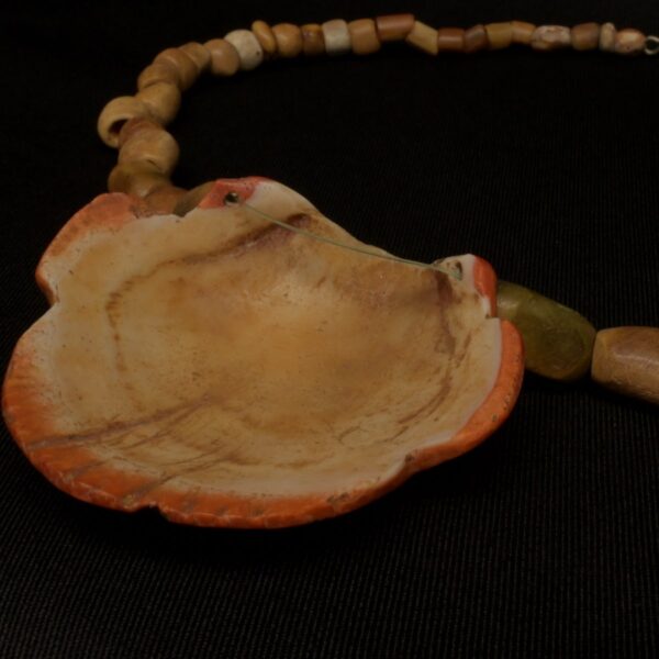 Pre-Columbian Moche Necklace with Joyful Feline Face - Image 15