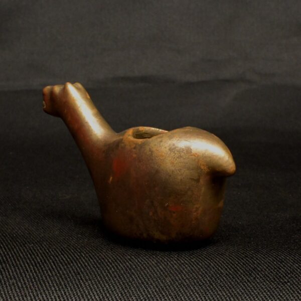 Pre-Columbian Inca Gold-Plated Metal Conopa Llama Figurine - Image 2