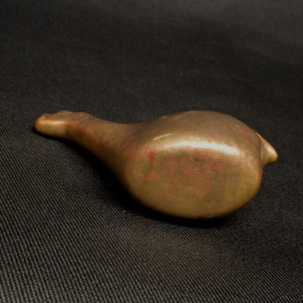 Pre-Columbian Inca Gold-Plated Metal Conopa Llama Figurine - Image 10