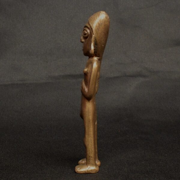 Pre-Columbian Inca Pachamama Metal Sculpture for Rituals & Decor - Image 3