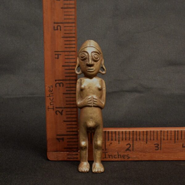 Pre-Columbian Inca Pachamama Metal Sculpture for Rituals & Decor - Image 11