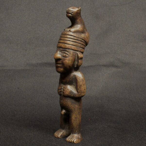 Pre-Columbian Inca Pachapapa Metal Figurine for Rituals & Decor - Image 2