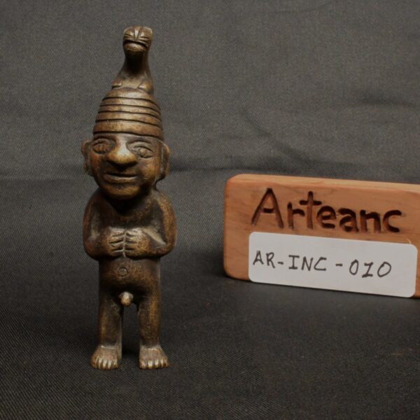 Pre-Columbian Inca Pachapapa Metal Figurine for Rituals & Decor - Image 12