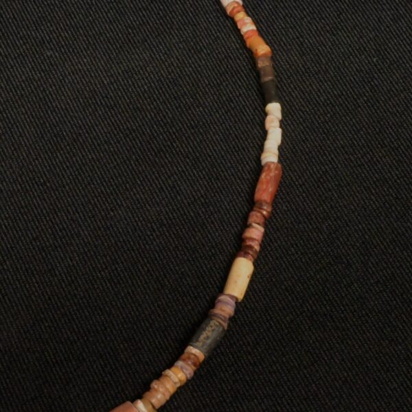Moche Pre-Columbian Spondylus Ritual Necklace with Wood & Precious Stones - Image 8