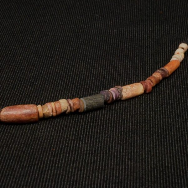 Moche Pre-Columbian Spondylus Ritual Necklace with Wood & Precious Stones - Image 20