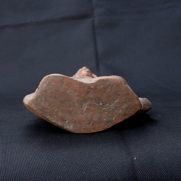 Pre-Columbian Chimu Ceramic Whistle with Warrior Figure - Image 5