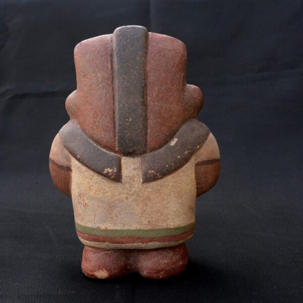 Handcrafted Chimu Ceramic Cuchimilco Figurine - Image 3