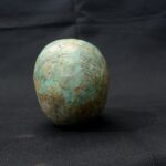 craneo de piedra verde turquesa - Image 3