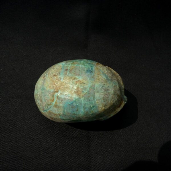 Turquoise Stone Skull - Unique Ritual Artifact - Image 6