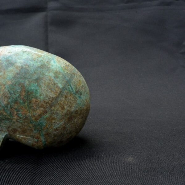 Turquoise Stone Skull - Unique Ritual Artifact - Image 8