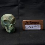 craneo de piedra verde turquesa - Image 10