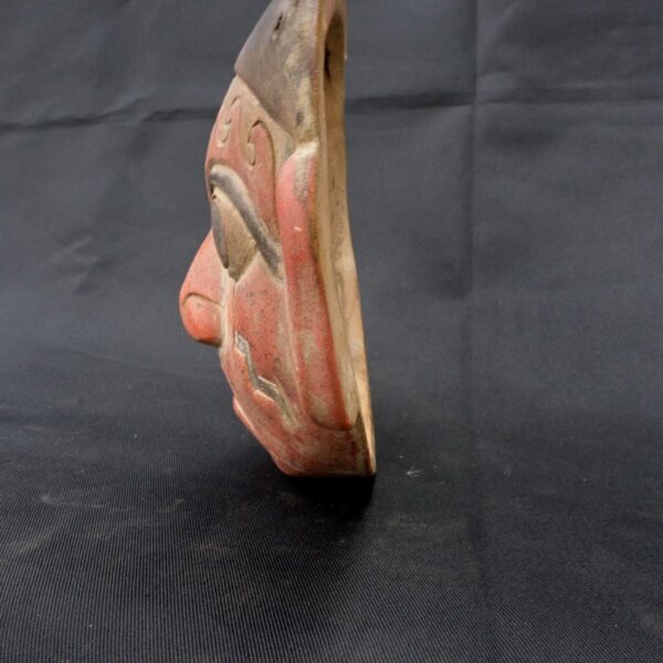 Pre-Columbian Chimu Ceramic Funerary Mask - Image 2