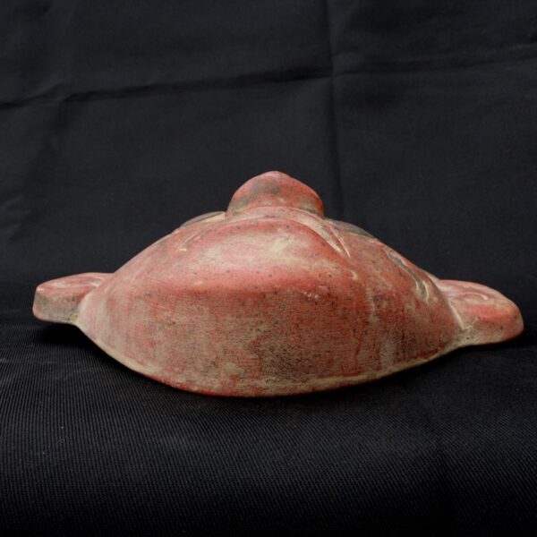 Pre-Columbian Chimu Ceramic Funerary Mask - Image 5