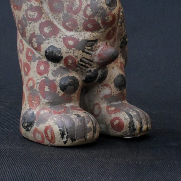 Pre-Columbian Tiahuanaco Pacha Papa Ceramic Figurine - Image 7