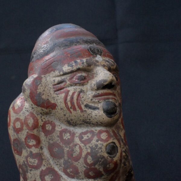 Pre-Columbian Tiahuanaco Pacha Papa Ceramic Figurine - Image 8
