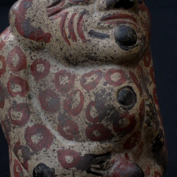 Pre-Columbian Tiahuanaco Pacha Papa Ceramic Figurine - Image 10