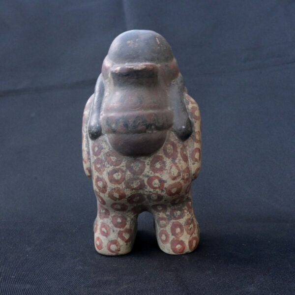 Pre-Columbian Tiahuanaco Pachamama Ceramic Figurine - Image 3