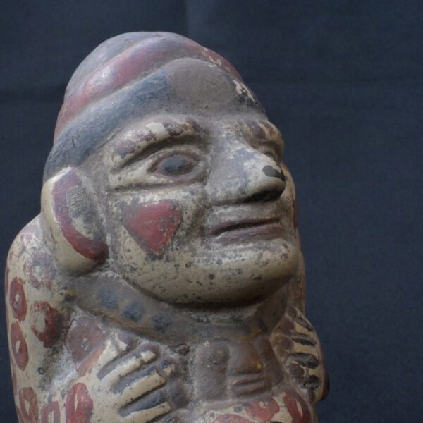 Pre-Columbian Tiahuanaco Pachamama Ceramic Figurine - Image 8