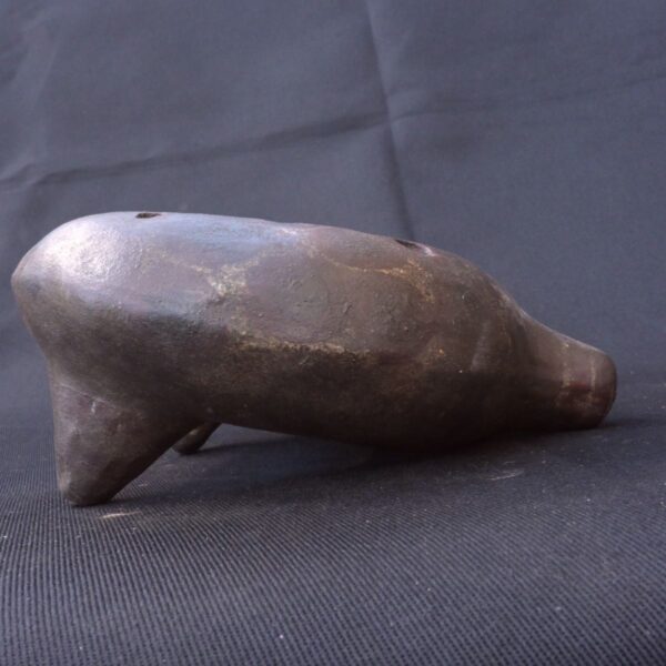 Pre-Columbian Moche Ceramic Whistle with Ritual Significance - Image 2