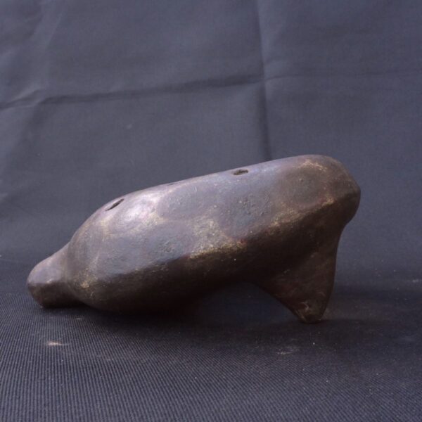 Pre-Columbian Moche Ceramic Whistle with Ritual Significance - Image 4