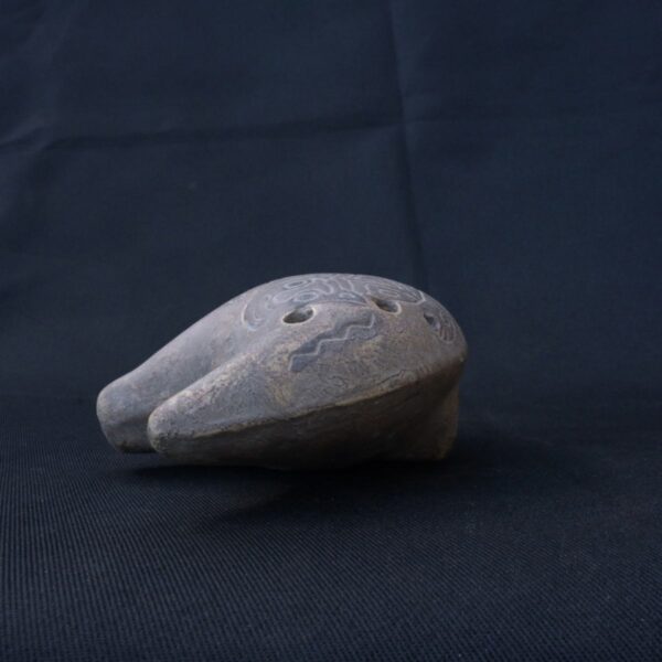 Pre-Columbian Tiahuanaco Ceramic Whistle with Ancestral Sound - Image 4