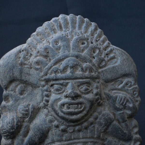 Pre-Columbian Moche Ceramic Whistle with Warrior Design - Image 8