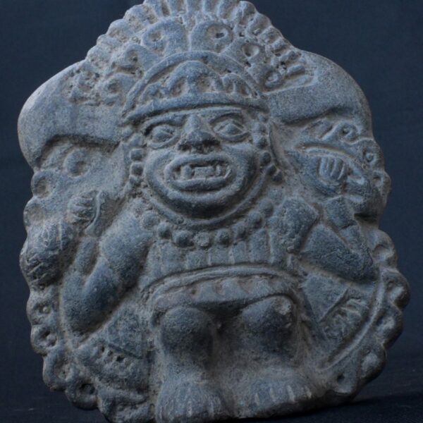 Pre-Columbian Moche Ceramic Whistle with Warrior Design - Image 9